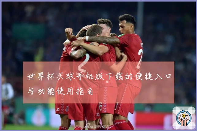 世界杯买球手机版下载的便捷入口与功能使用指南